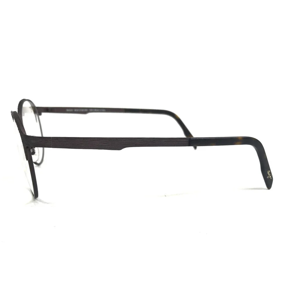 Maui Jim Eyeglasses Frames MJO2108-25D Matte Purple Woodgrain Gray 51-21-145